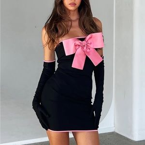 NWT Tiger Mist Empressa Dress with gloves